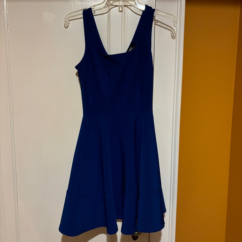 Short Dark Blue Lulu’s Dress